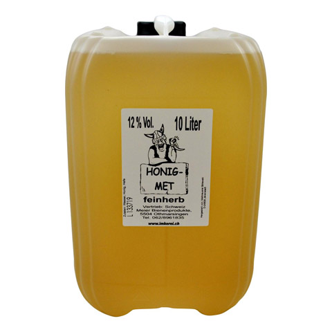 Canister of fine tart honeywine 10 liters