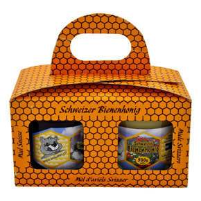 Honey gift pack for 2x 500g jars
