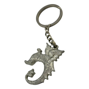 Schlüsselanhänger keltischer Drache
